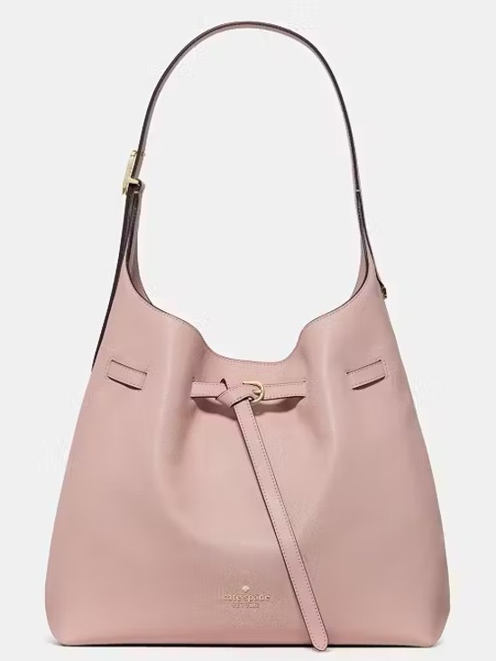 kate spade Handbags - ♠️Kate Spade New York 454 Belted Large Shoulder Bag, Rose Smoke Pink NWT
